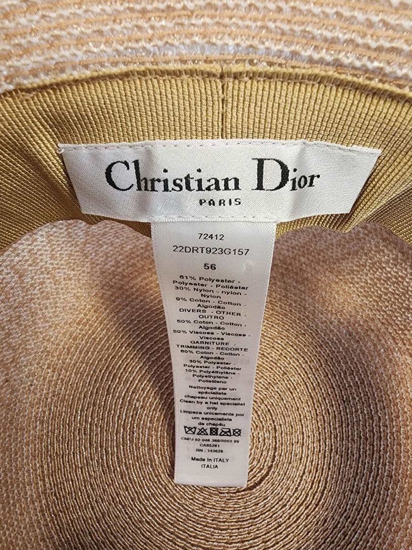 クリスチャンディオール・ Christian Dior ◆ バケットハット