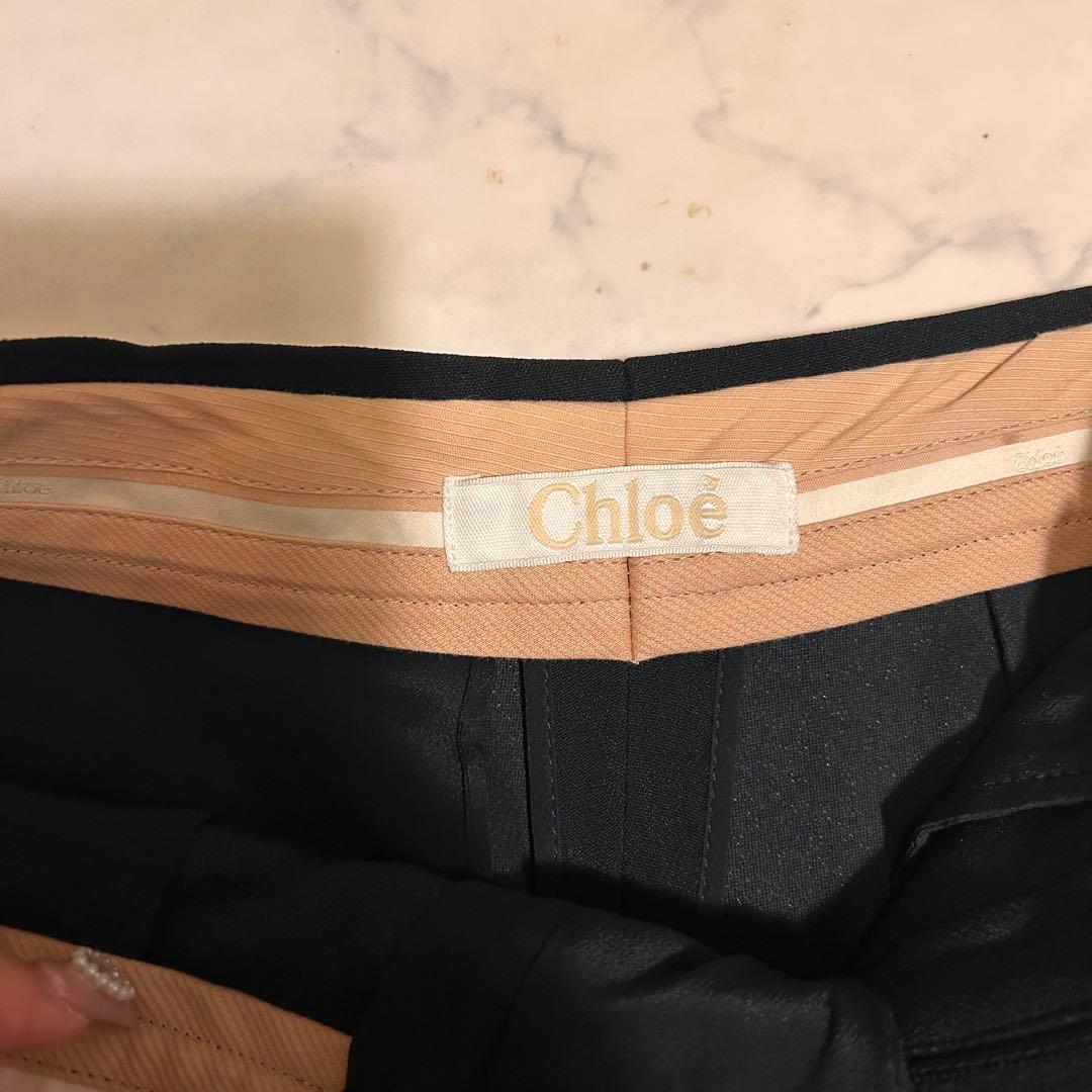 【新品】Chloe ダークネイビー ショートパンツ