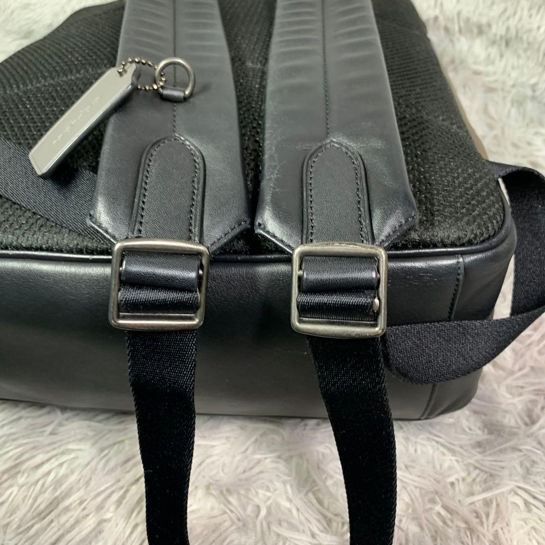 極美品 COACH コーチ グラハム リュック バッグパック デイパック レザー