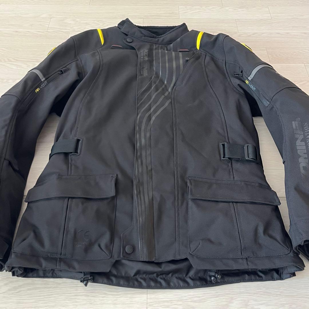 美品 KOMINE JK-605 スプリームプロテクトウインタージャケット L