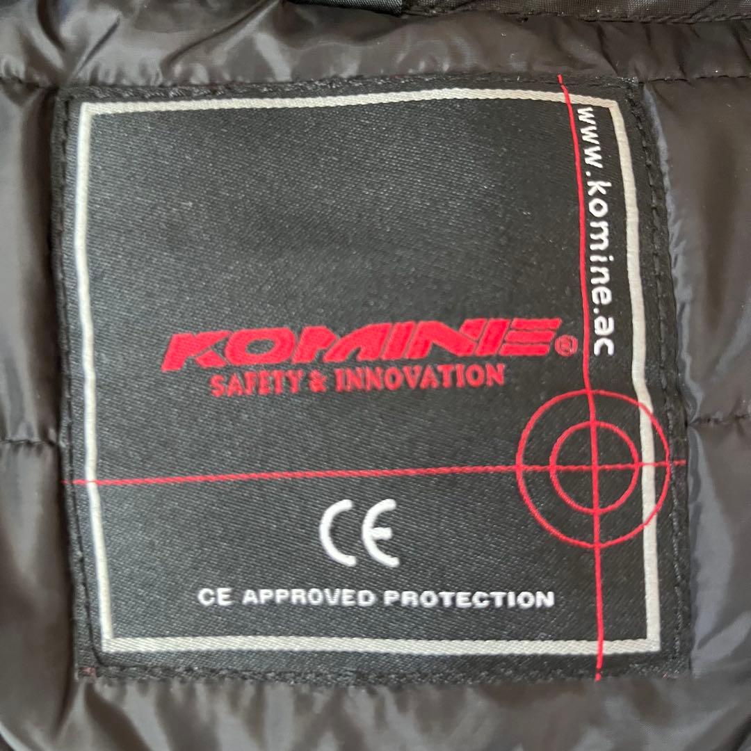 美品 KOMINE JK-605 スプリームプロテクトウインタージャケット L
