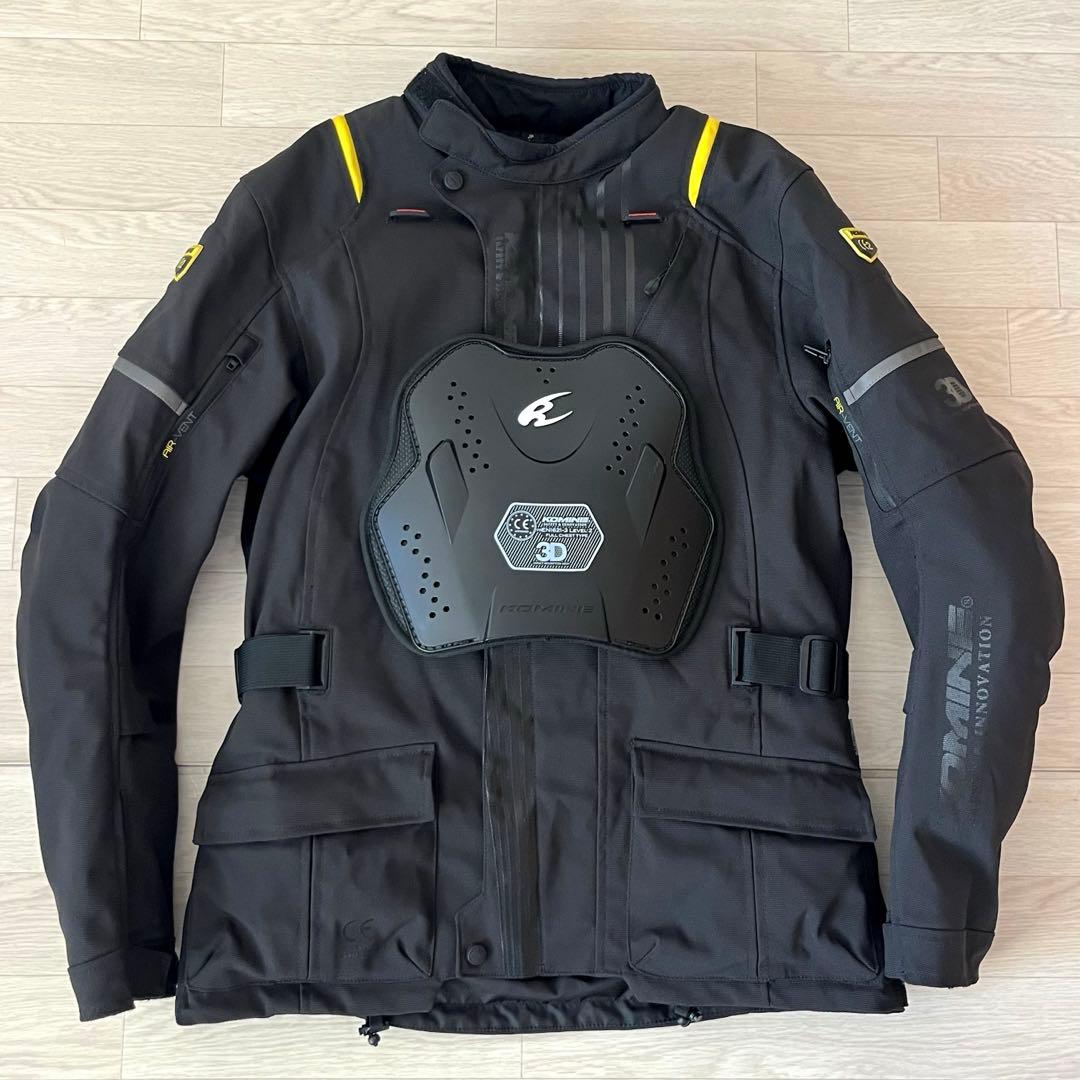 美品 KOMINE JK-605 スプリームプロテクトウインタージャケット L