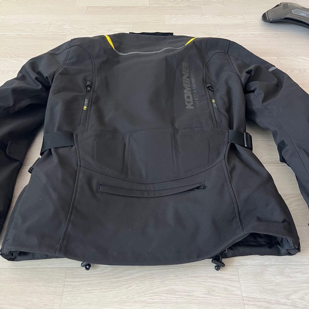 美品 KOMINE JK-605 スプリームプロテクトウインタージャケット L