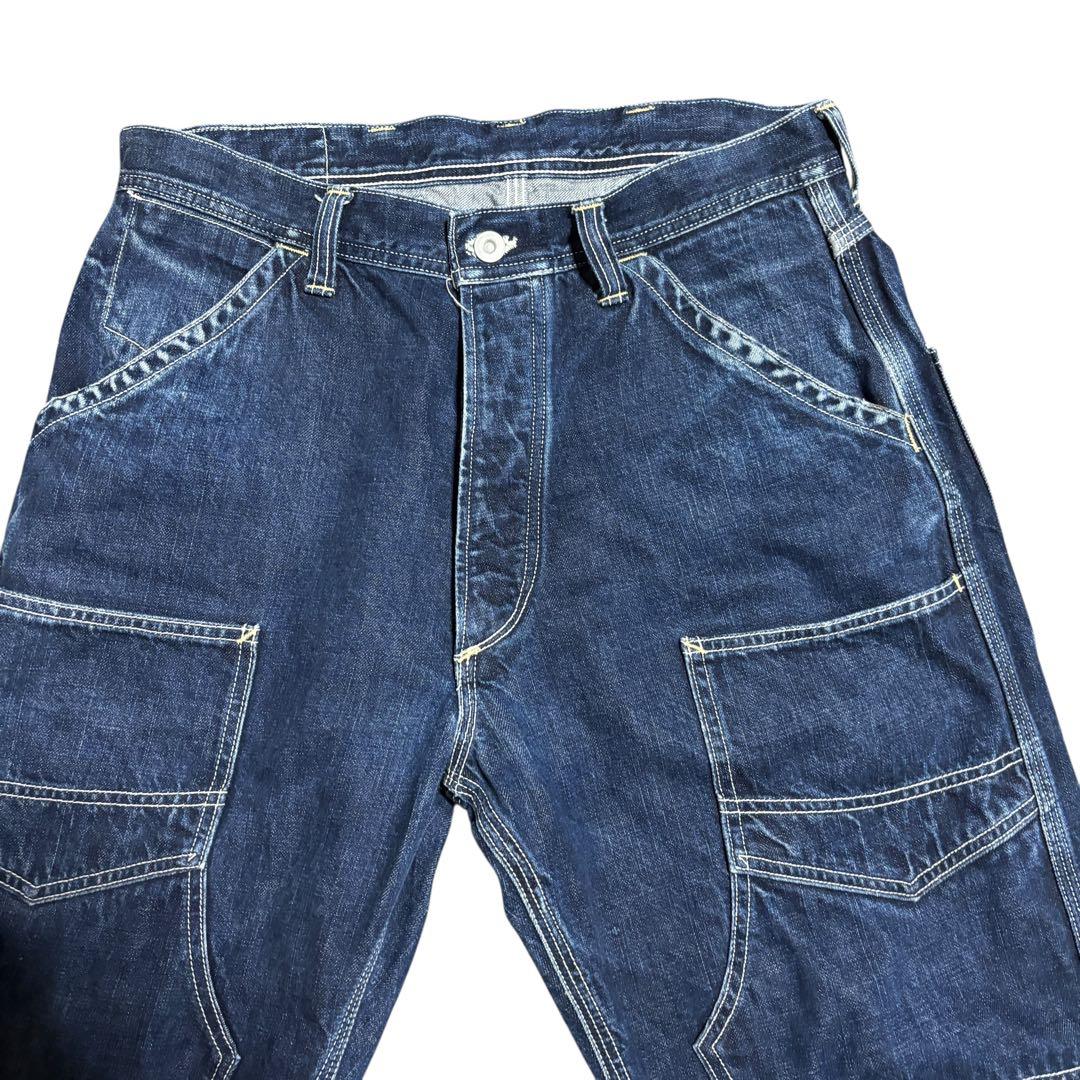 フリーホイーラーズ デリックマン ダブルニー デニムFREEWHEELERS