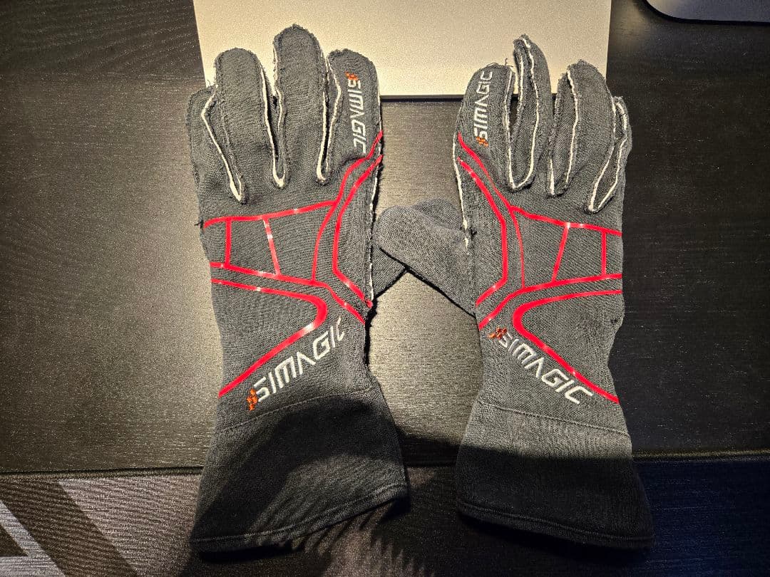 シムレース用グローブ 3点セット Simagic STRASSE Lサイズ