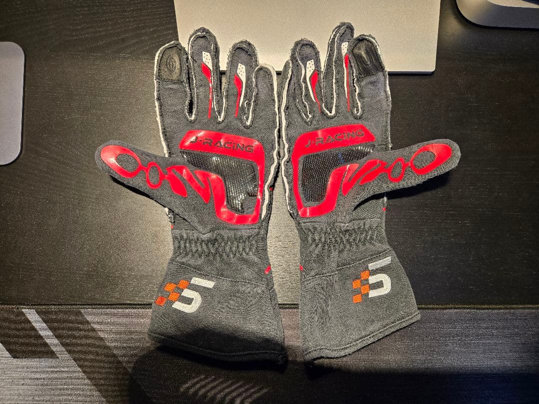 シムレース用グローブ 3点セット Simagic STRASSE Lサイズ