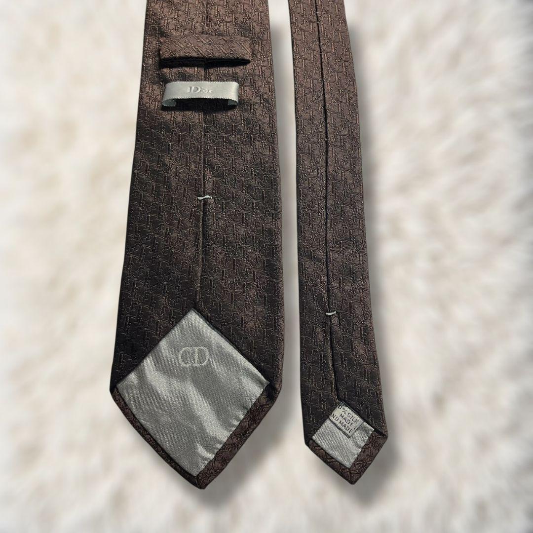 【未使用級✨】ディオールオム トロッター ブラウン ジャガード モノトーン