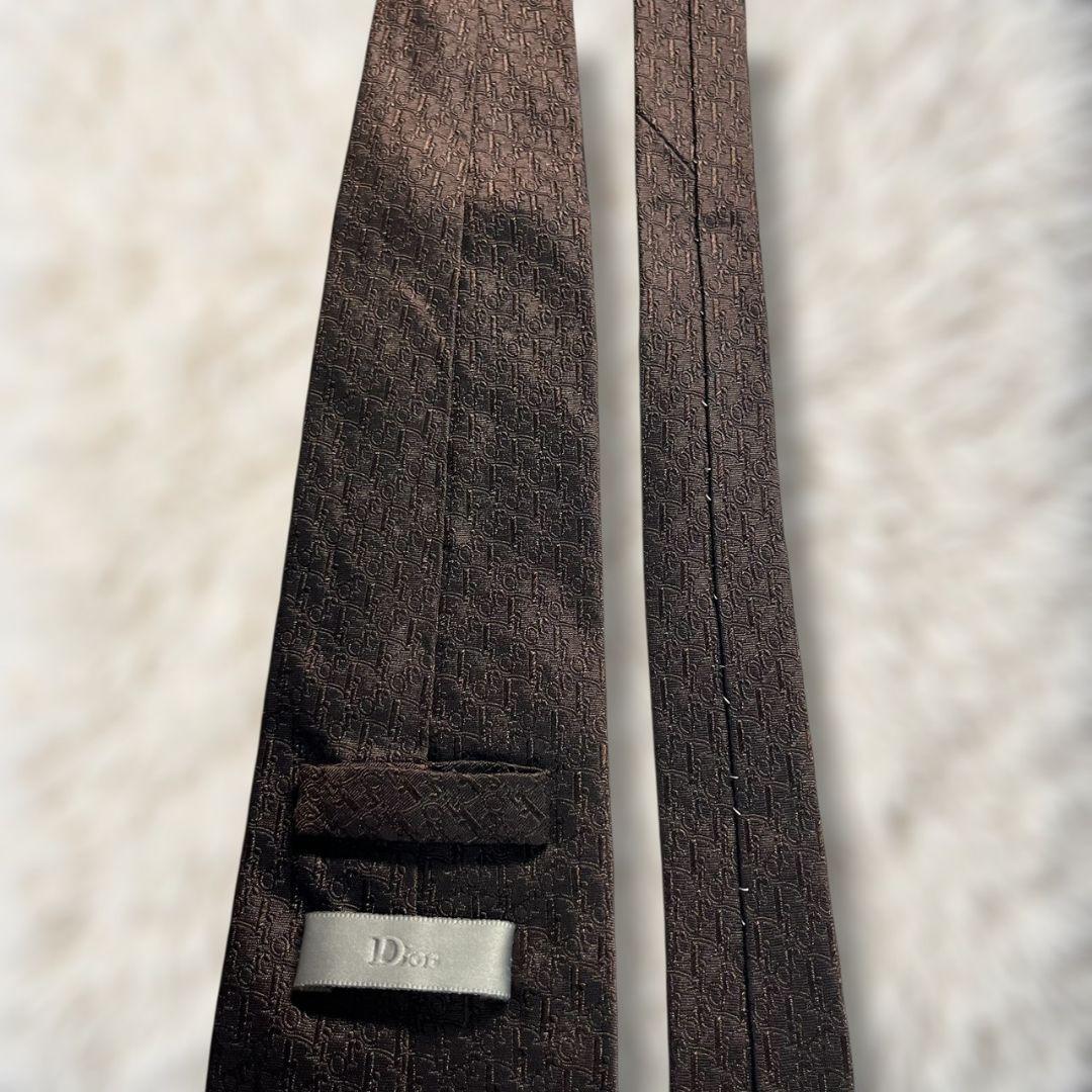【未使用級✨】ディオールオム トロッター ブラウン ジャガード モノトーン