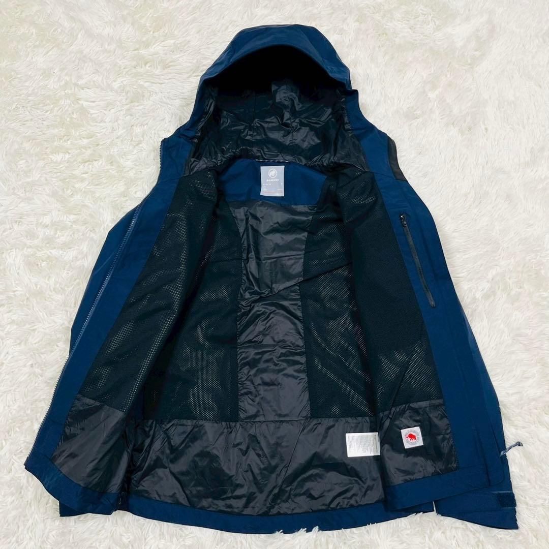 MAMMUT アヤコプロ2.0ハードシェルフーデット L レディース ネイビー