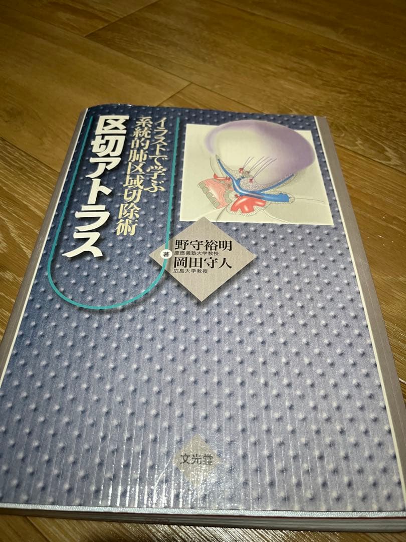 イラストで学ぶ系統的肺区域切除術 区切アトラス - 野守裕明、岡田守人著