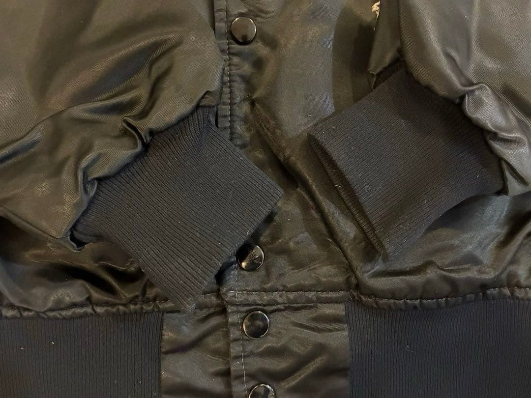 80s RAIDERS レイダース　スタジャン ブラック　 USA製　スターター
