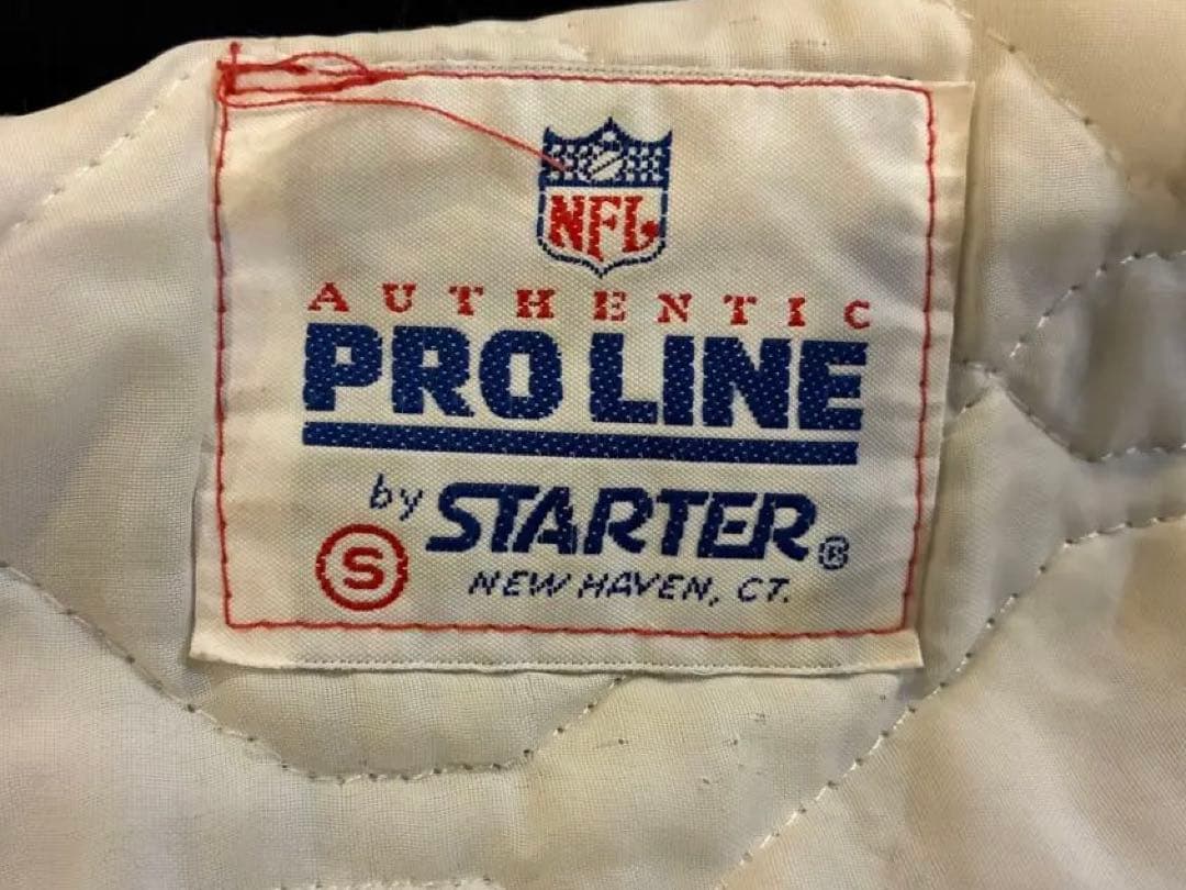 80s RAIDERS レイダース　スタジャン ブラック　 USA製　スターター