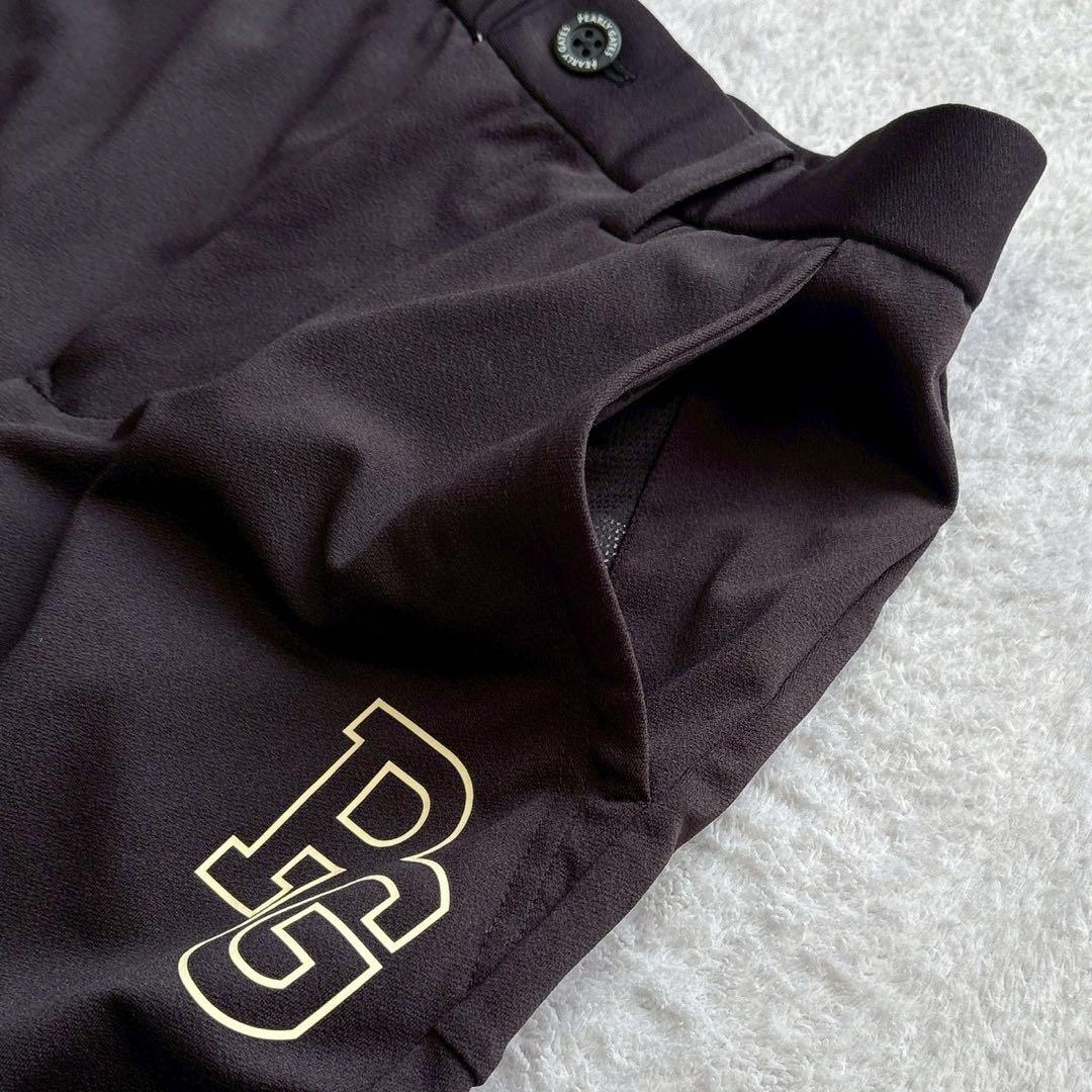 極美　2025　パーリーゲイツ　セットアップ　梨地　プリーツ　ポロ　スカート