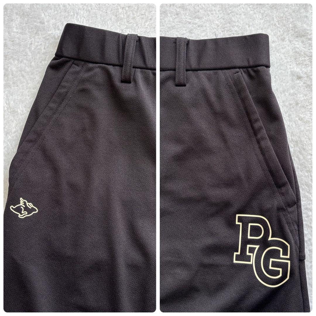 極美　2025　パーリーゲイツ　セットアップ　梨地　プリーツ　ポロ　スカート