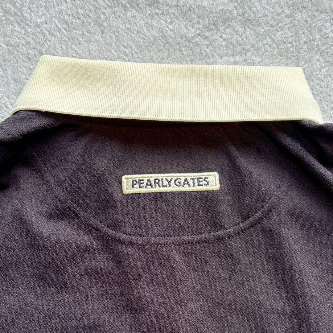 極美　2025　パーリーゲイツ　セットアップ　梨地　プリーツ　ポロ　スカート