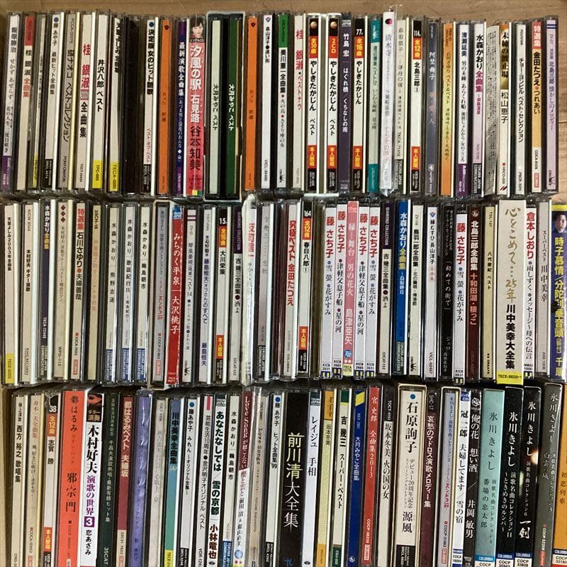 演歌　CD　大量【約100枚】 RF0509-7　やしきたかじん　水森かおり