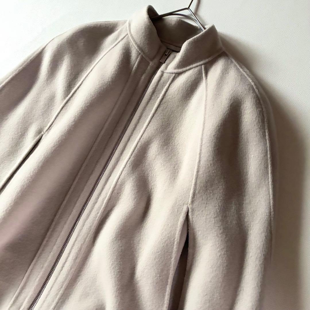 新品タグ付き✨アナイ　2023AW　ミドルケープコート　ウール　ベルト付き