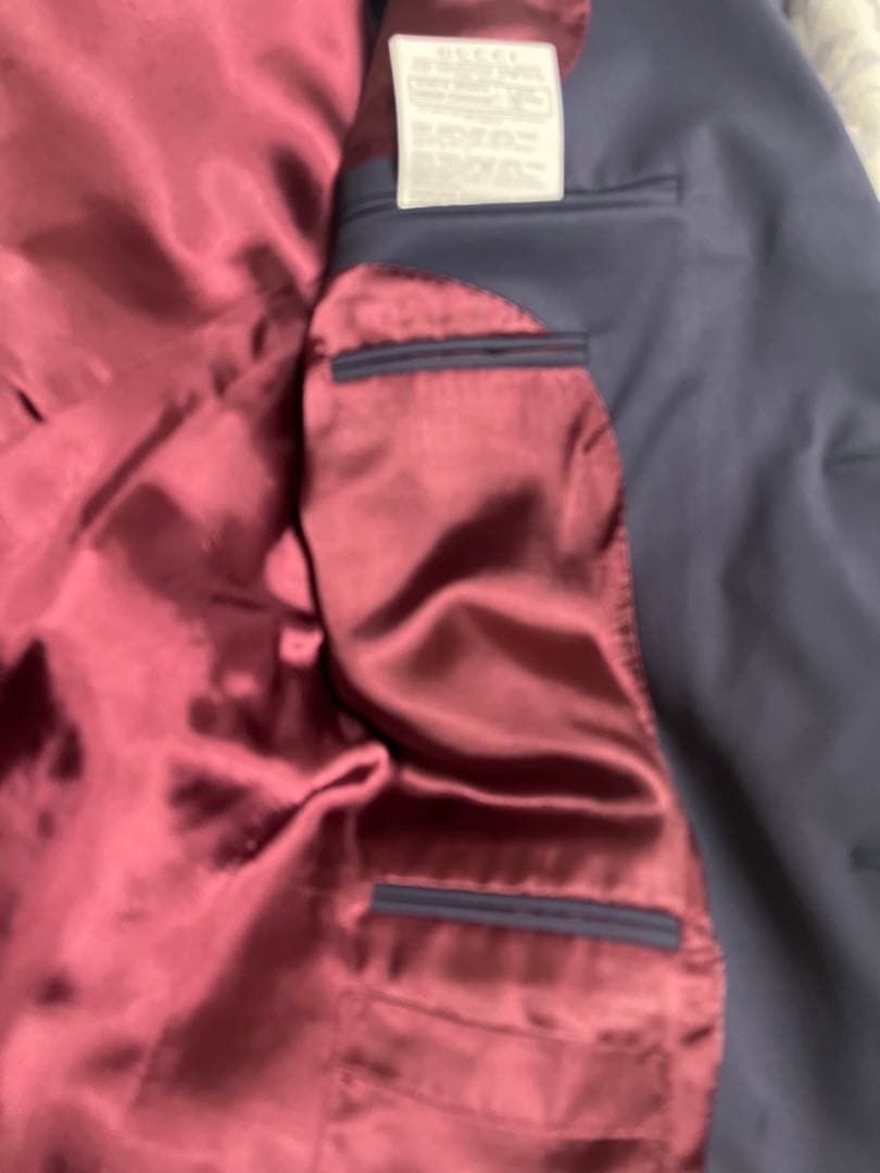 限定価格！GUCCIネイビー スーツ サイズ54 ハンガー付き