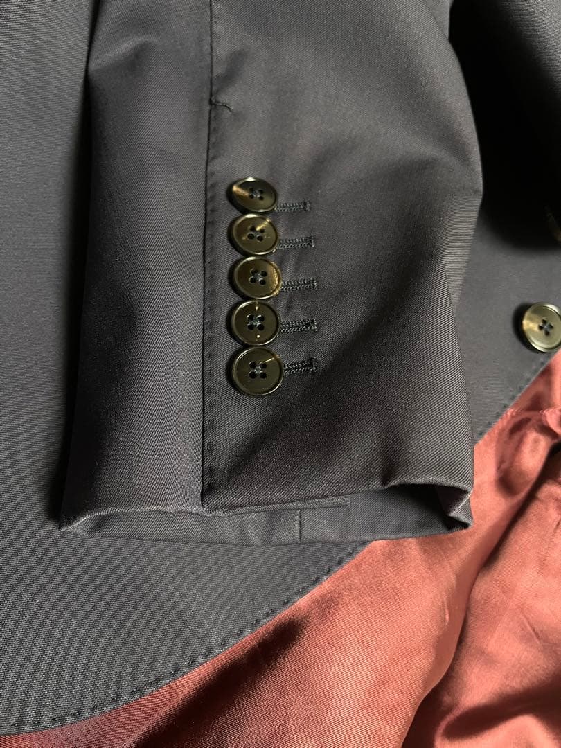 限定価格！GUCCIネイビー スーツ サイズ54 ハンガー付き