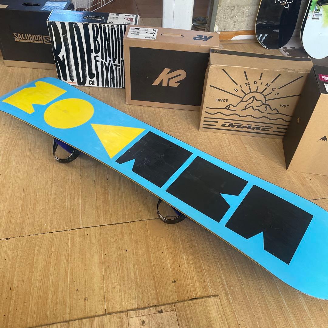 BURTON×ZUMA　バートン　マクモリス愛用スノーボード　バインディング付