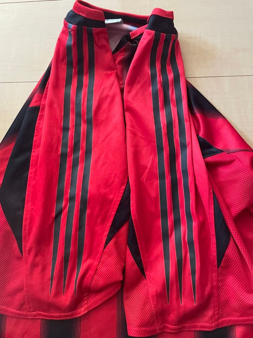 セリエAアディダスacミランカカ選手04 05ホームサッカーユニフォームCL