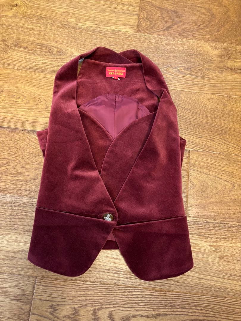 ヴィヴィアンウエストウッド　ベスト　ジレ　コルセット　ラブジャケ　ビスチェ