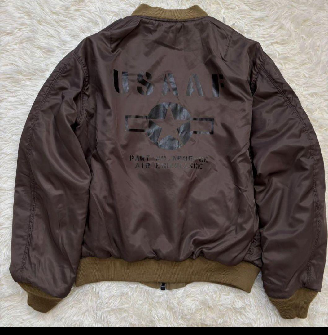 デ*7様 AVIREX アヴィレックス リバーシブル ジャケット ステンシル