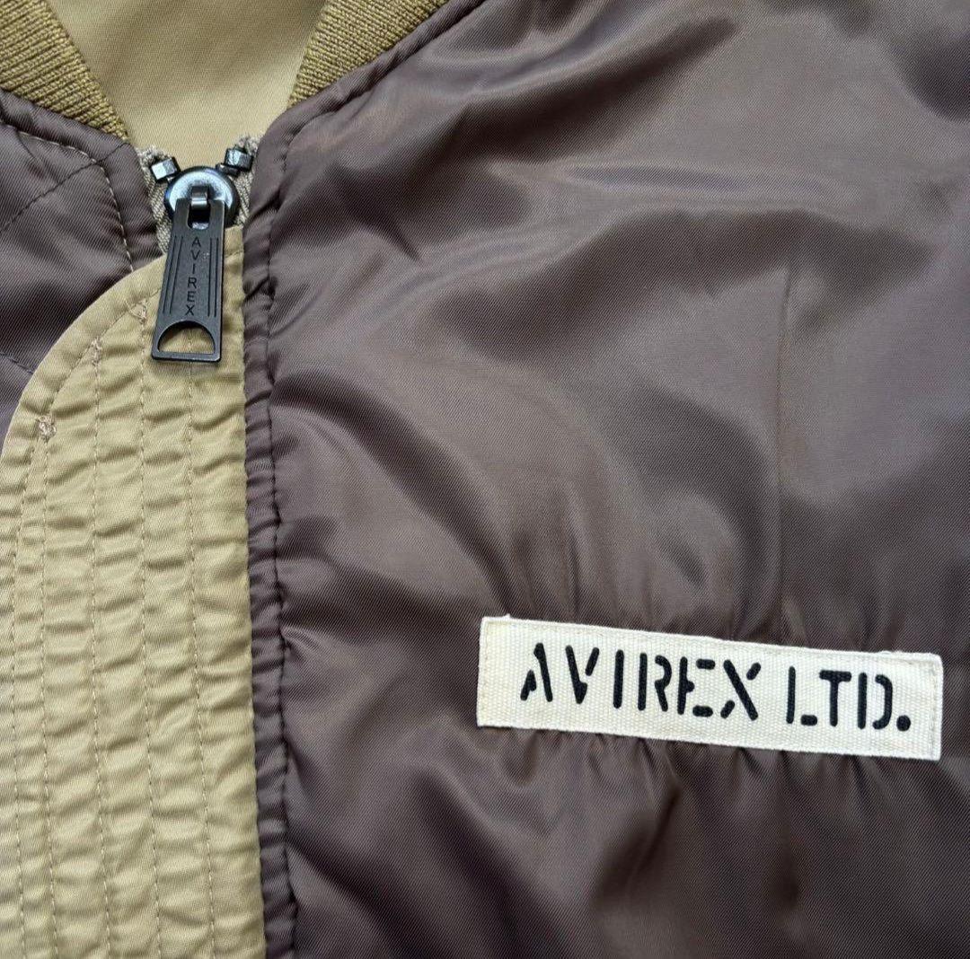 デ*7様 AVIREX アヴィレックス リバーシブル ジャケット ステンシル