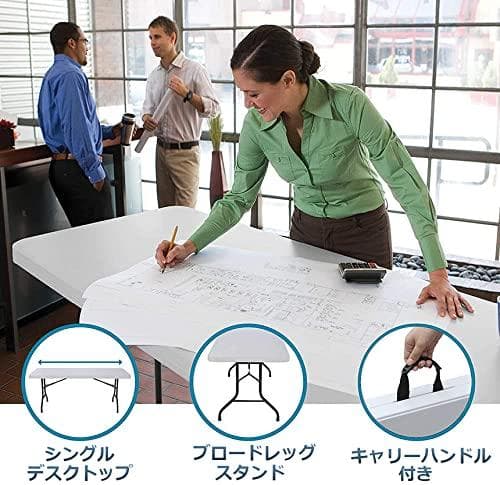 A3サイズ選べる ワークテーブル 作業台 作業テーブル 折りたたみ式 幅180c