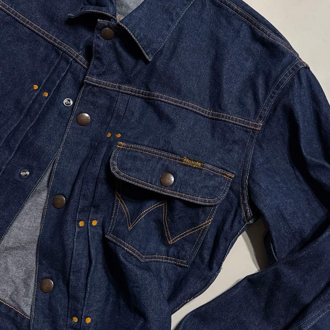 90's Wrangler 10mj デニムジャケット 片ポケ 1st 日本製