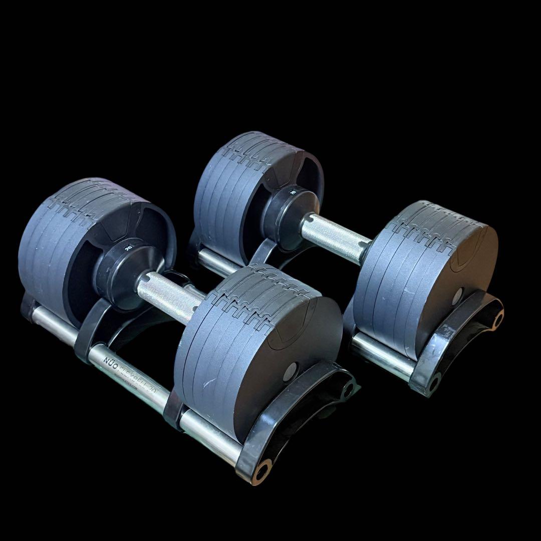 ①FLEXBELL NUO 4kg刻み 20kg可変式ダンベル