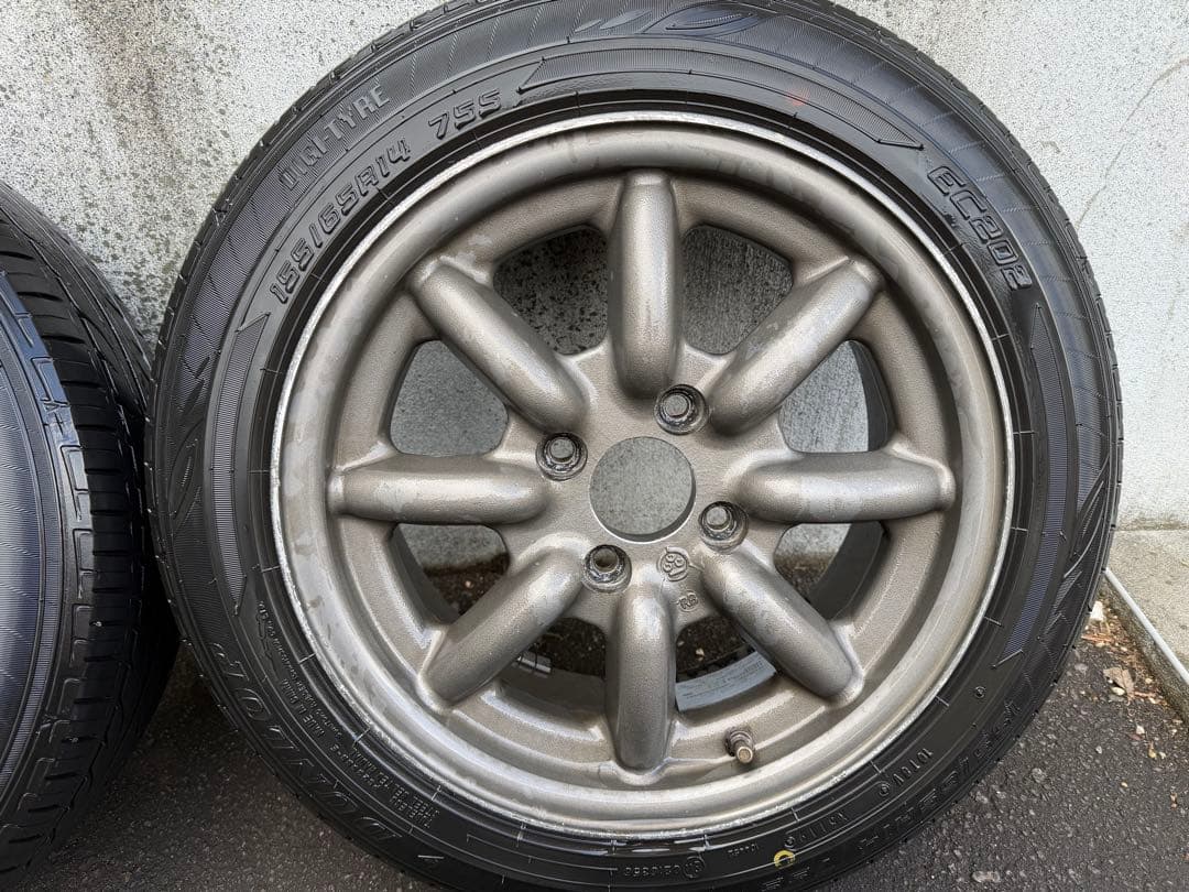 ①必ず4本での購入でお願いします RSワタナベ 14インチ　ホイールセット