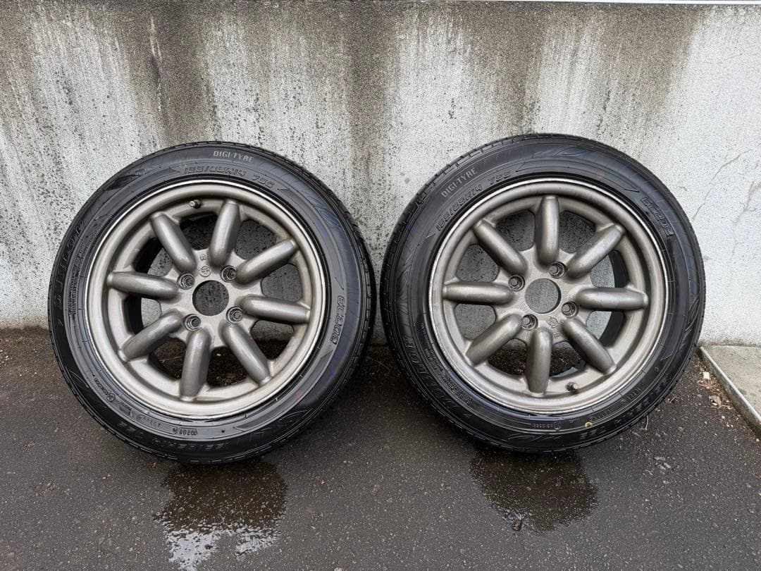 ①必ず4本での購入でお願いします RSワタナベ 14インチ　ホイールセット