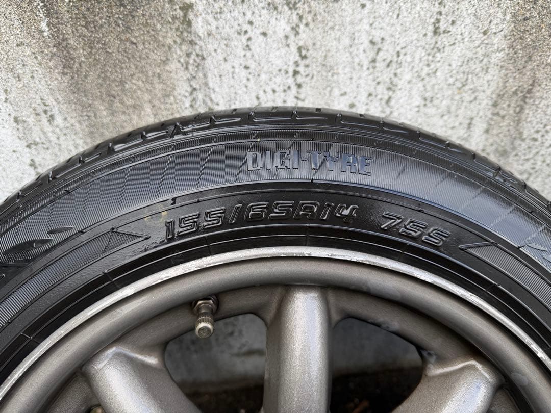 ①必ず4本での購入でお願いします RSワタナベ 14インチ　ホイールセット