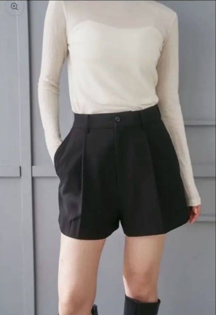 CONNSE ショートパンツ　新品未使用　黒