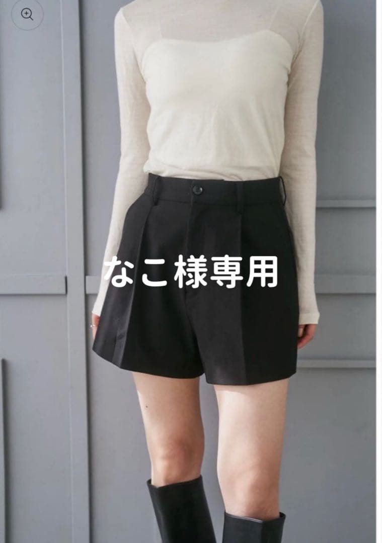 CONNSE ショートパンツ　新品未使用　黒