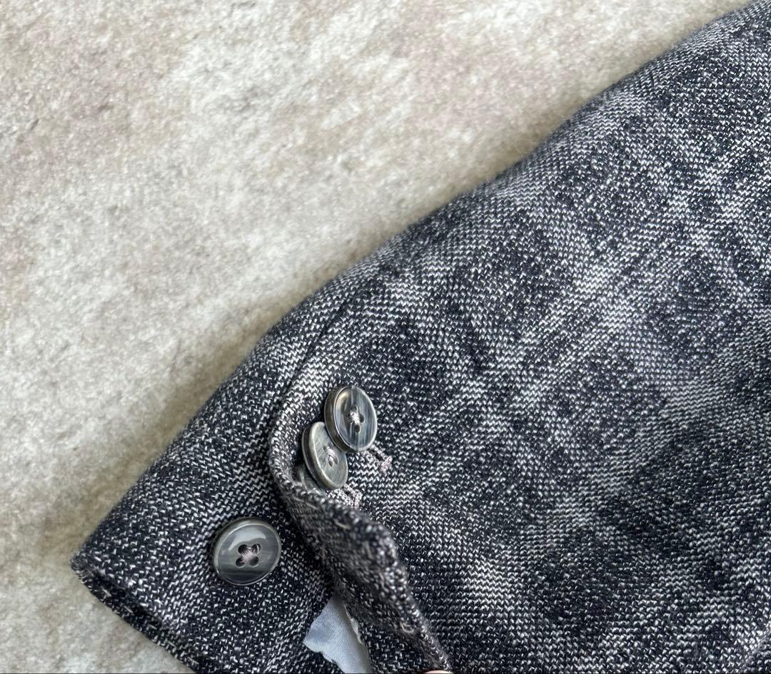 【美品】L.B.M.1911チェック柄 チャコール 50R（L）