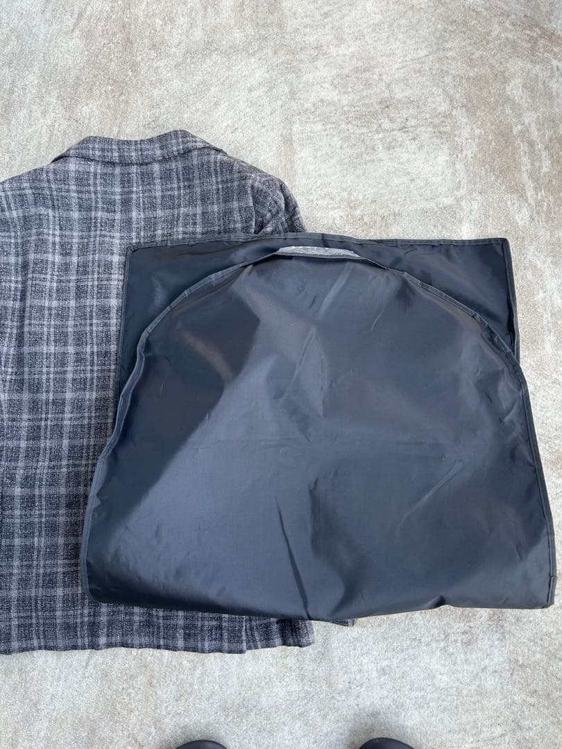 【美品】L.B.M.1911チェック柄 チャコール 50R（L）