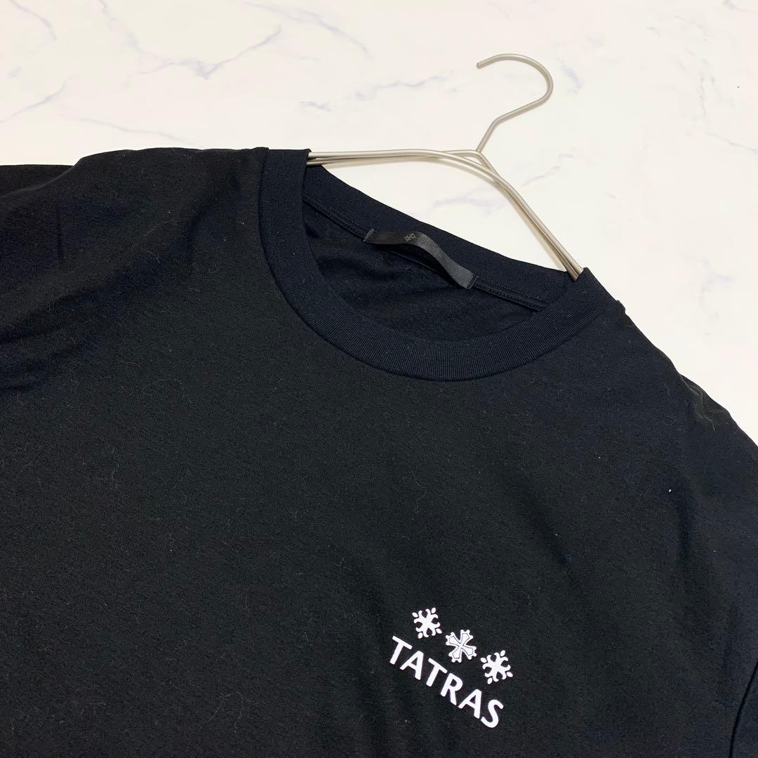 TATRAS 24SS AION アイオン Tシャツ 半袖 ブラック ロゴ