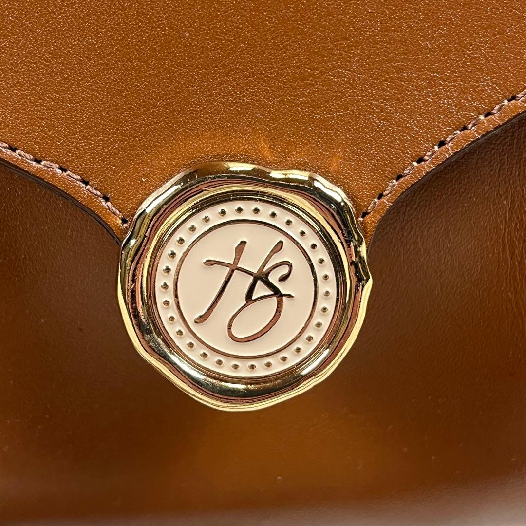 Her Schedule バースケジュール レザー ショルダーバッグ ブラウン