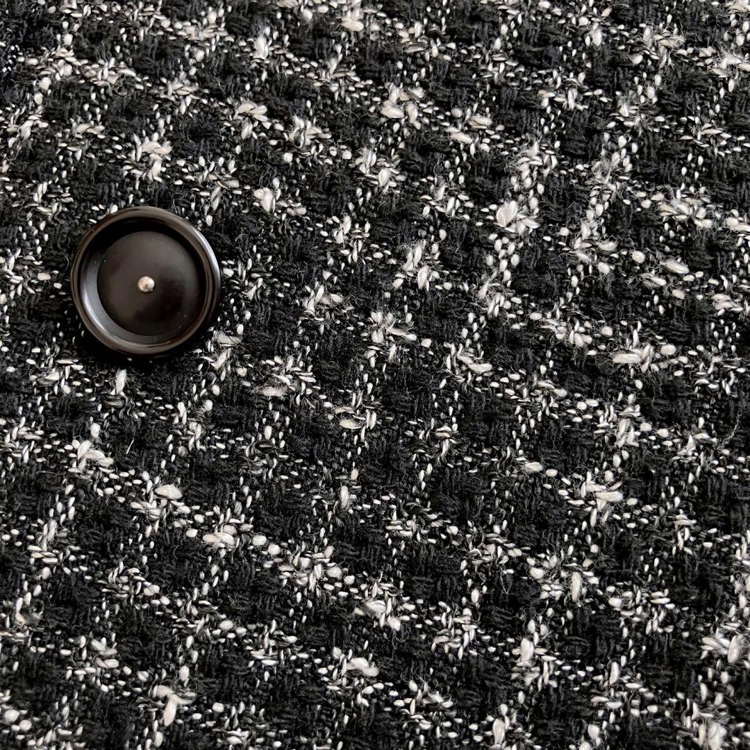 【美品】FRAMeWORK ツィードダブルブレストジャケット コート