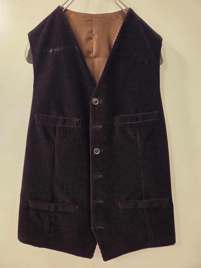 Bergfabel 濃茶ウールジャケット 46 + Umit Benanジレ