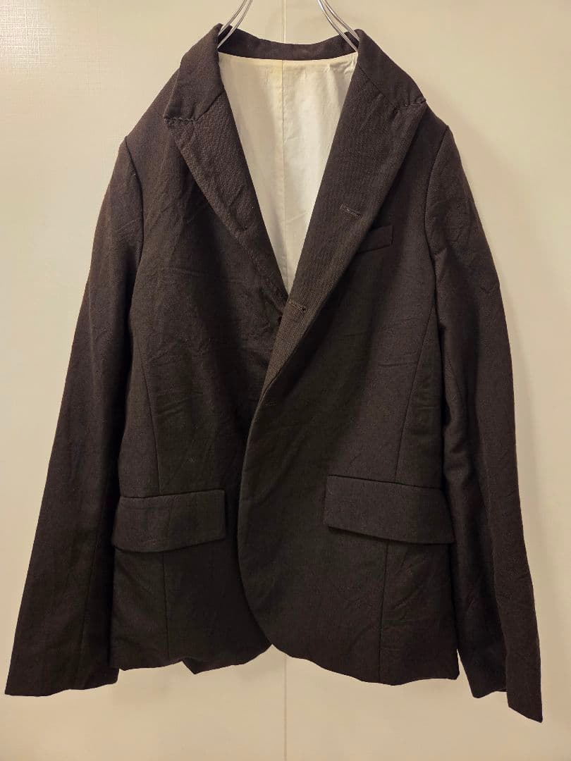 Bergfabel 濃茶ウールジャケット 46 + Umit Benanジレ