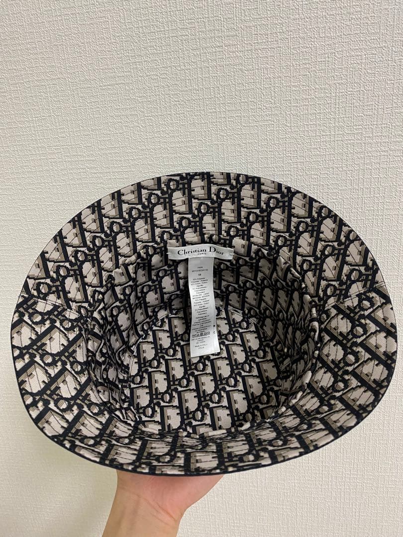 【早い者勝ち】Christian Dior バケットハット 58