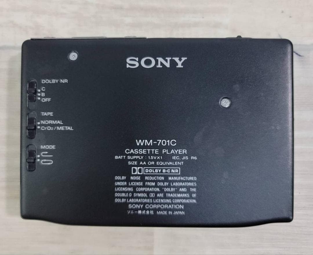 現状品 SONY WM-701C ウォークマン カセットプレーヤー ソニー