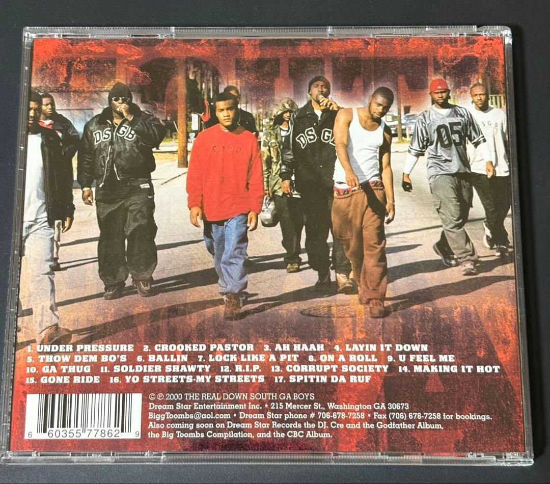洋楽 THE REAL DOWN SOUTH GA BOYS CD g-rap