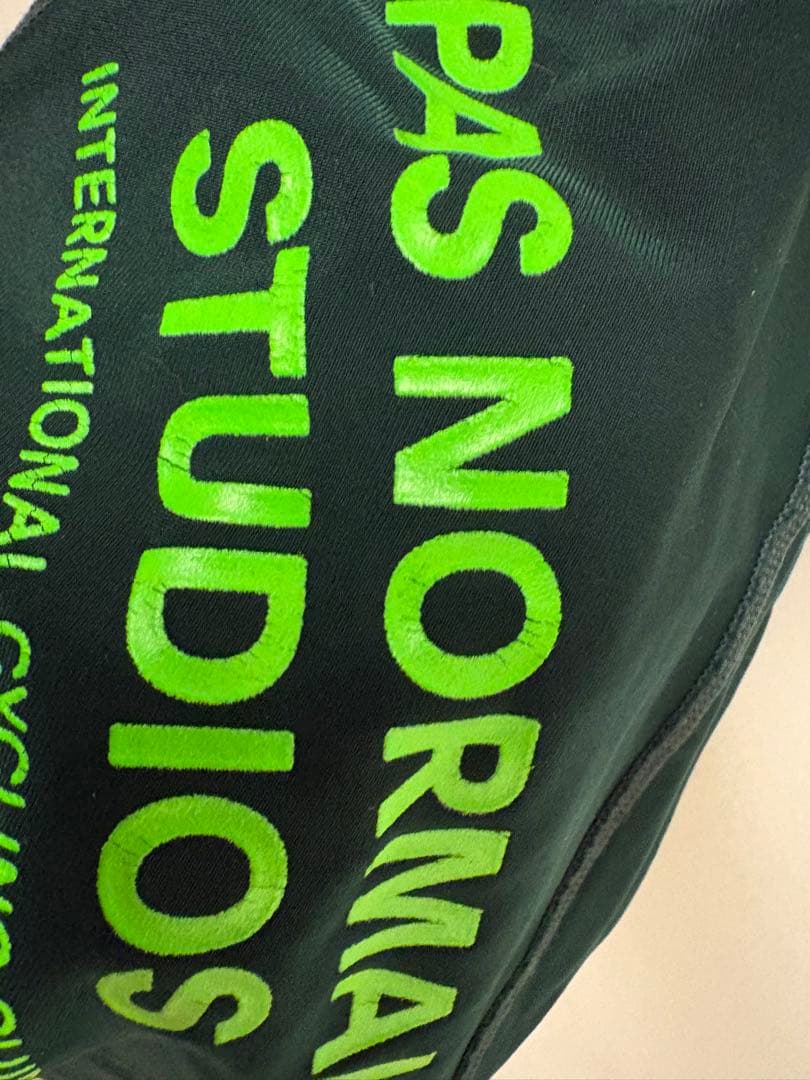 PAS NORMAL STUDIOS ビブタイツ サイズM グリーン