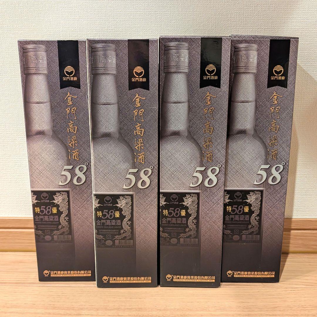 k*o様 金門高梁酒 58度 600ml ギフトボックス入り【3本セット】
