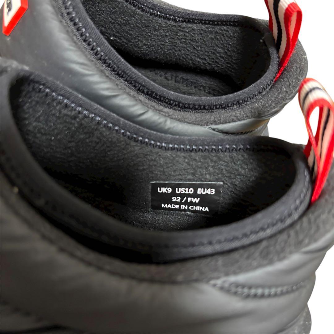 【未使用】HUNTER MENS ハンターメンズ レイン スノー ブーツ28cm