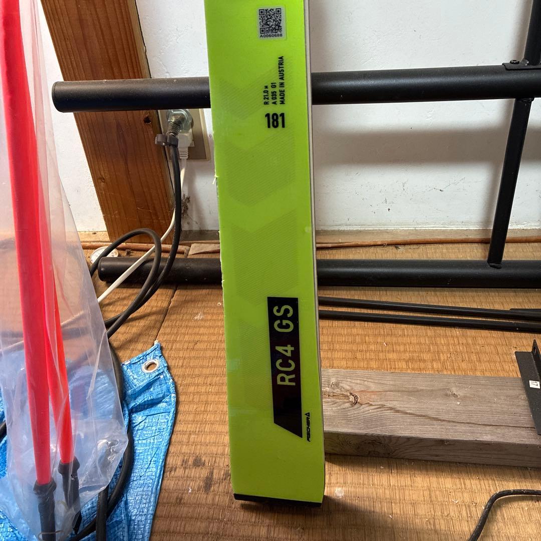 FISCHER RC4 GS スキー 181cm
